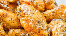 Baked Lemon Pepper Chicken Wings