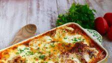 Baked Ravioli in Basil Marinara Sauce