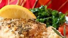 Baked Salmon and Rice