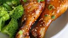 Baked Teriyaki Chicken Drumsticks