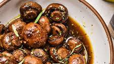 Balsamic Marinated Mushrooms