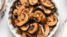 Balsamic Marinated Mushrooms