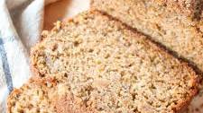 Banana Bread with Chia Seeds (Easy + Healthy!)