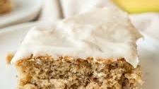 Banana Cake with Cream Cheese Frosting