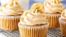 Banana Cupcakes with Cream Cheese Frosting