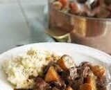Beef & Guinness stew with carrots