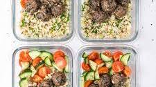 Beef Spinach Meatballs for Meal Prep