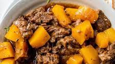 Beef Stew with Pumpkin