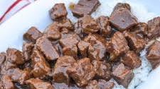 Beef Tips In Brown Gravy