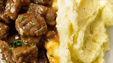 Beef Tips and Gravy