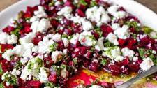 Beetroot & Feta Salad With Fresh Herb Dressing