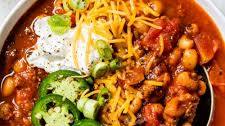 Black Eyed Peas Beer Chili