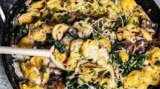 Black Truffle Spinach Mushroom Tortellini