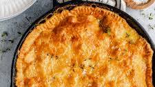 Blow Ya Mind Cheddar Broccoli Chicken Pot Pie
