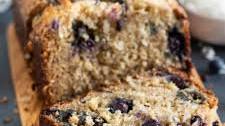 Blueberry Banana Bread with Coconut