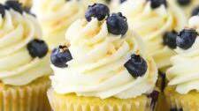 Blueberry Coconut Cupcakes