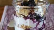 Blueberry Cottage Cheese Parfait