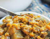 Brinjal pickle (Indian eggplant relish/aubergine chutney)