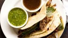Brisket tacos, Dallas style