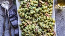Broccoli Walnut Pesto Pasta