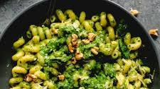 Broccoli Walnut Pesto Pasta