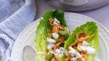 Buffalo Chicken Lettuce Wraps