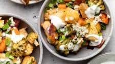 Buffalo Chicken Sweet Potato Casserole