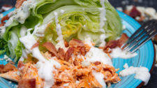 Buffalo Pulled Chicken + Bleu Cheese Wedge