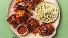 Buffalo chicken & blue cheese slaw
