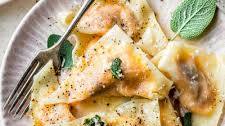 Butternut Squash Ravioli with Sage Butter