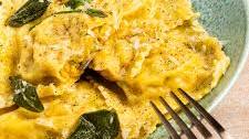 Butternut Squash Ravioli with Sage Butter