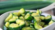 CHINESE GARLIC SOY SAUCE CUCUMBERS