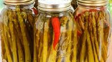 Canned Pickled Spicy Asparagus