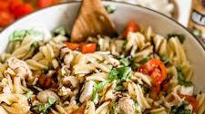 Caprese Chicken Pasta Salad