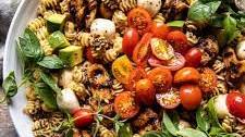 Caprese Chicken Pasta Salad