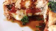 Caprese Stuffed Chicken with Balsamic