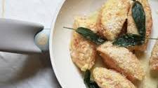 Carrot Gnocchi with Butter and Sage Sauce