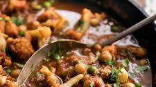 Cauliflower and Chickpea Curry