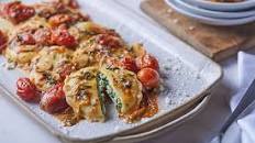 Celentano Garlic Florentine Ravioli and Oven Roasted Tomatoes