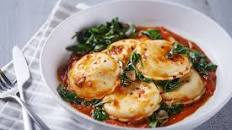 Celentano Garlic Florentine Ravioli with Diavlo Sauce