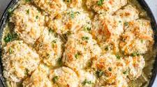 Cheddar Bay Biscuit Chicken Pot Pie