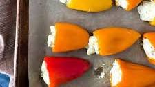 Cheese Stuffed Mini Peppers