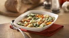 Cheese Tortellini and White Bean Soup