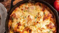 Cheesy Spinach Ravioli Bake