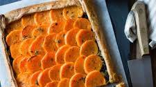 Cheesy Sweet Potato Kale Galette (Gluten-Free)