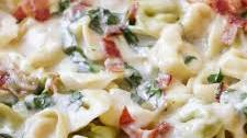 Cheesy Tortellini Bake