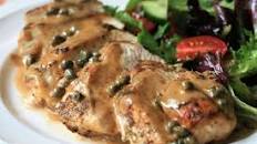 Chicken Breasts in Caper Cream Sauce