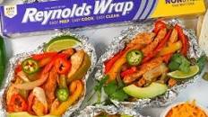 Chicken Fajita Foil Packets