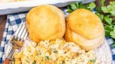 Chicken Pot Pie Noodle Casserole