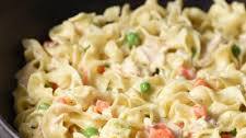 Chicken Pot Pie Noodle Skillet